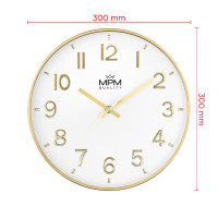 Nástenné hodiny Aurumis MPM 4593.80, 30cm